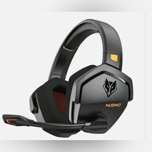 Black and Orange Gaming Headset